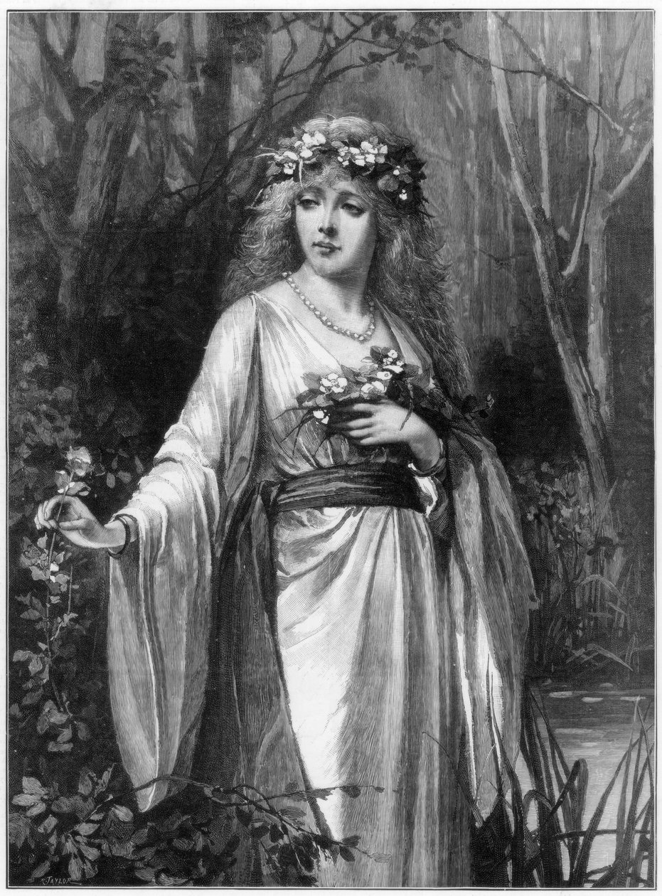 Ofelia, 1892 de Taylor