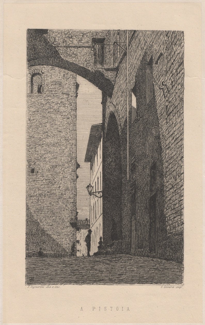 En Pistoia de Telemaco Signorini