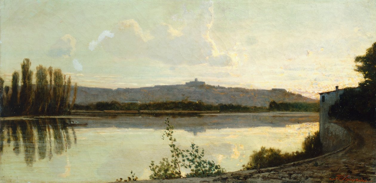 El Arno de Telemaco Signorini