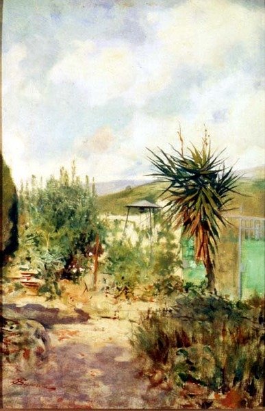 El Jardín de Careggi de Telemaco Signorini