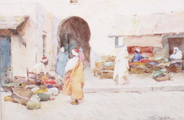 Vendedores de frutas, Kairouan de Terrick Williams