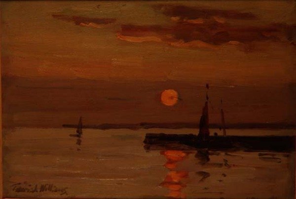 Atardecer, Concarneau, Bretaña de Terrick Williams