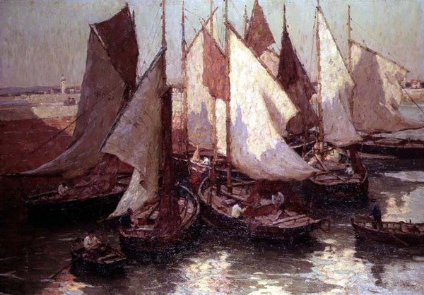 El muelle, Honfleur de Terrick Williams