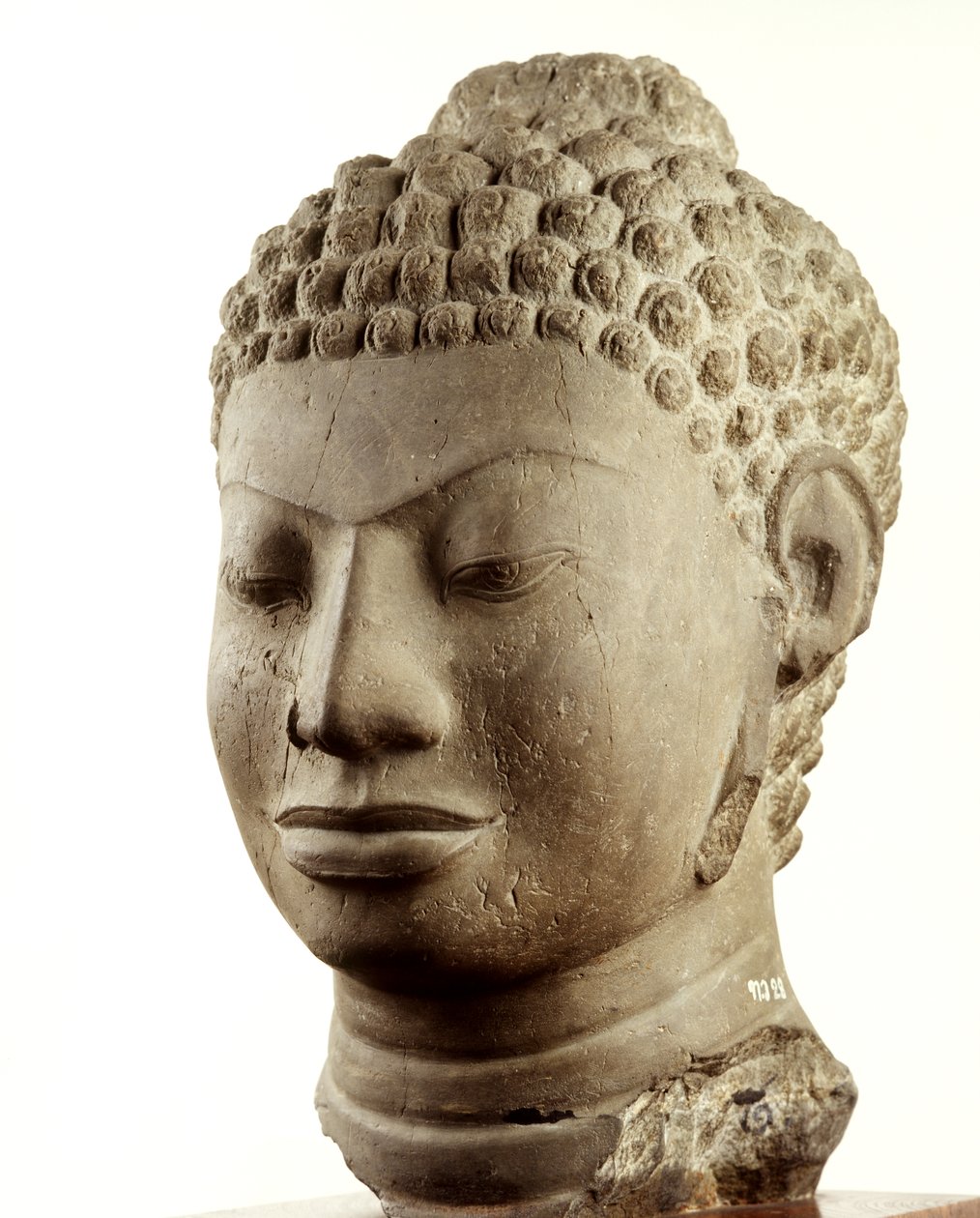 Cabeza de un Buda de Thai School
