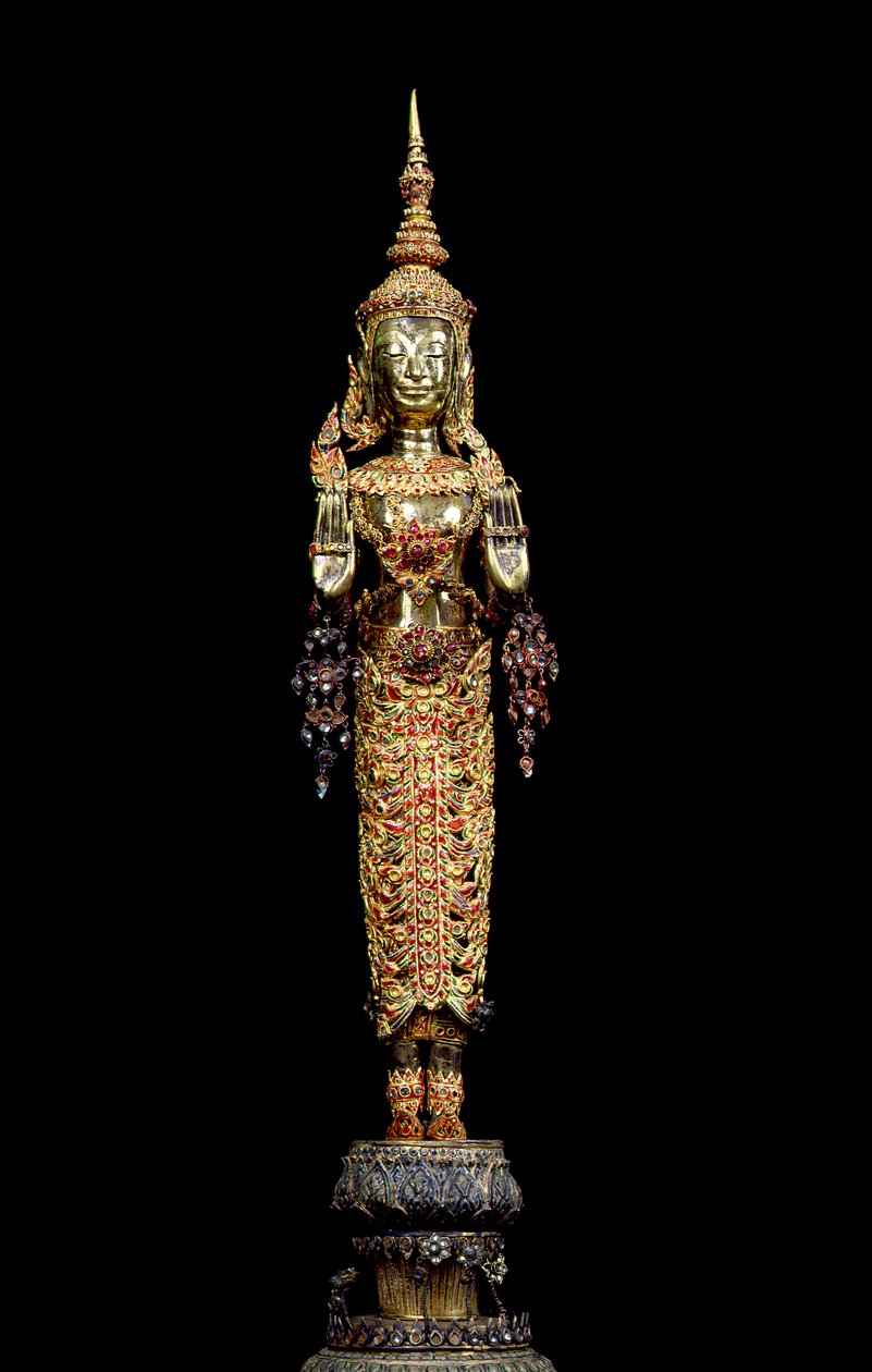 Buda de pie, estilo Ratanakosin, siglo XVIII-XIX de Thai School