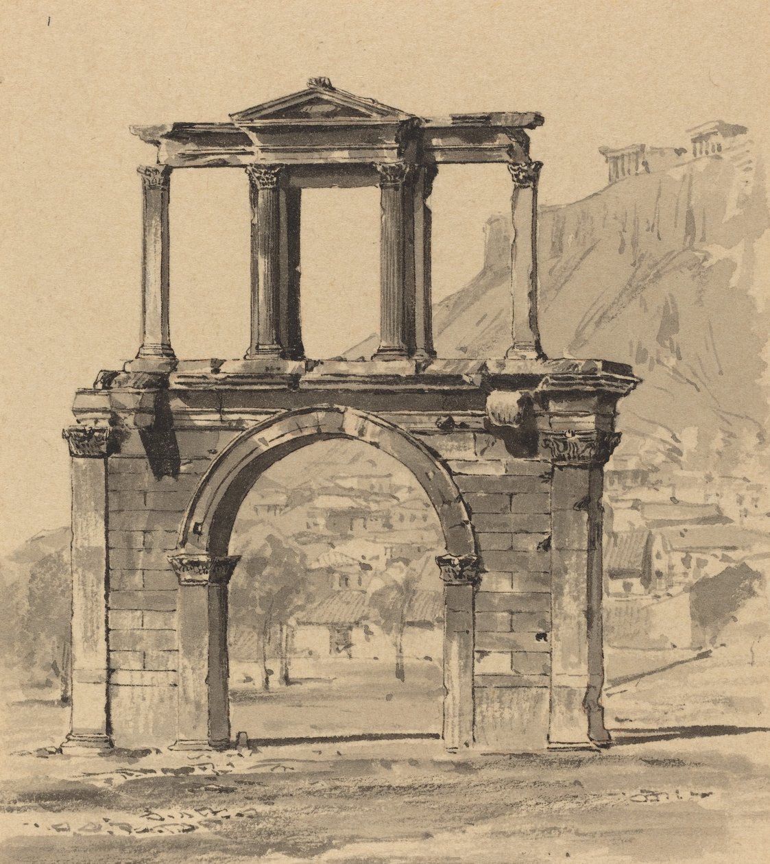 Arco de Adriano de Themistocles von Eckenbrecher