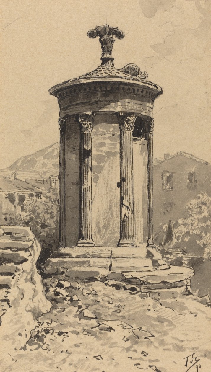 Monumento de Lisícrates de Themistocles von Eckenbrecher