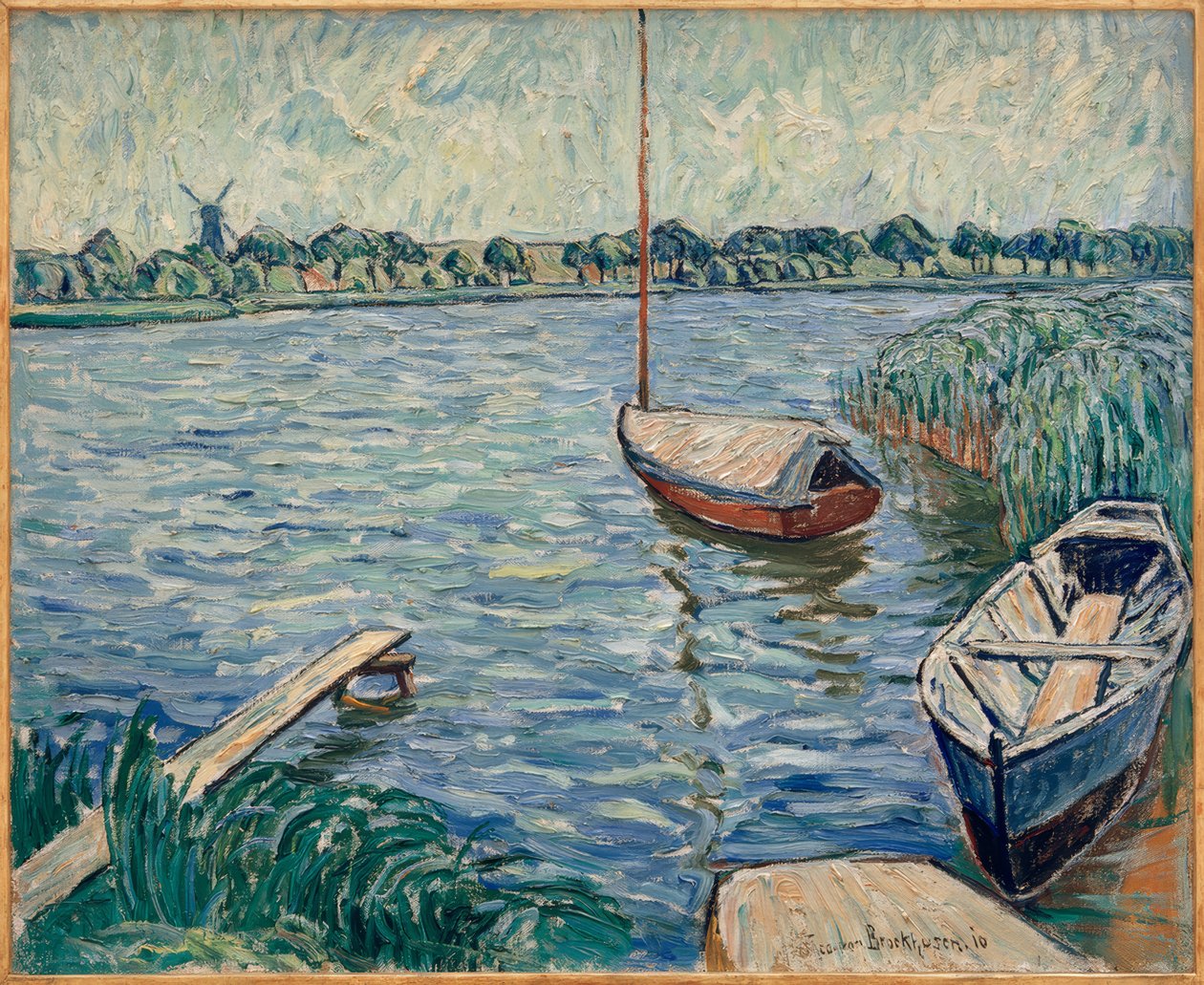 Paisaje de Havel de Theo von Brockhusen