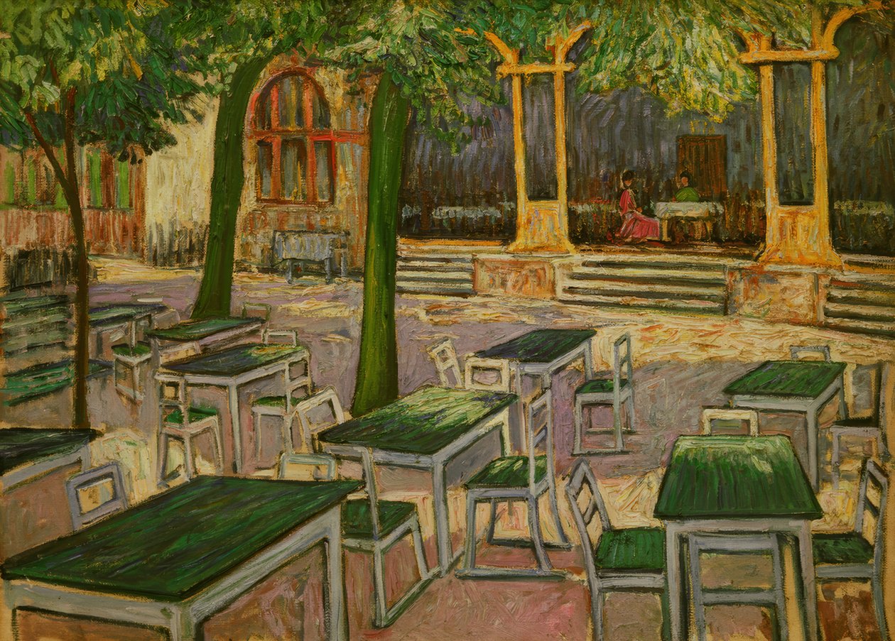 Jardín de la taberna Baumgartenbrück de Theo von Brockhusen