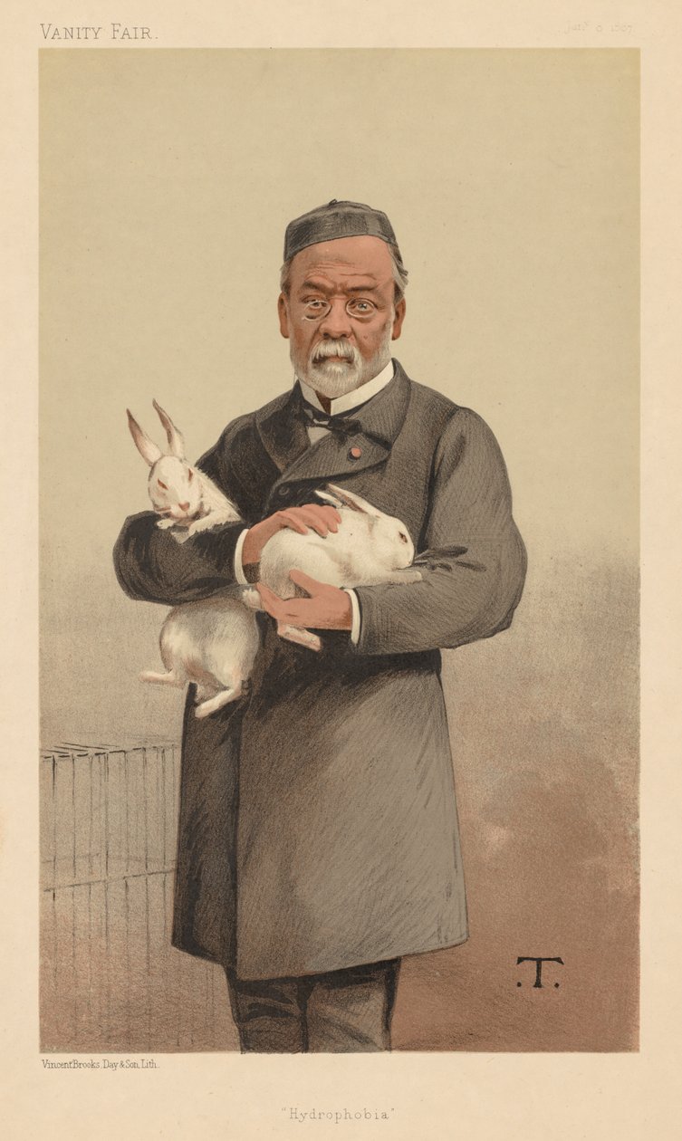 Vanity Fair: Hidrofobia, 1887 de Theobald Chartran