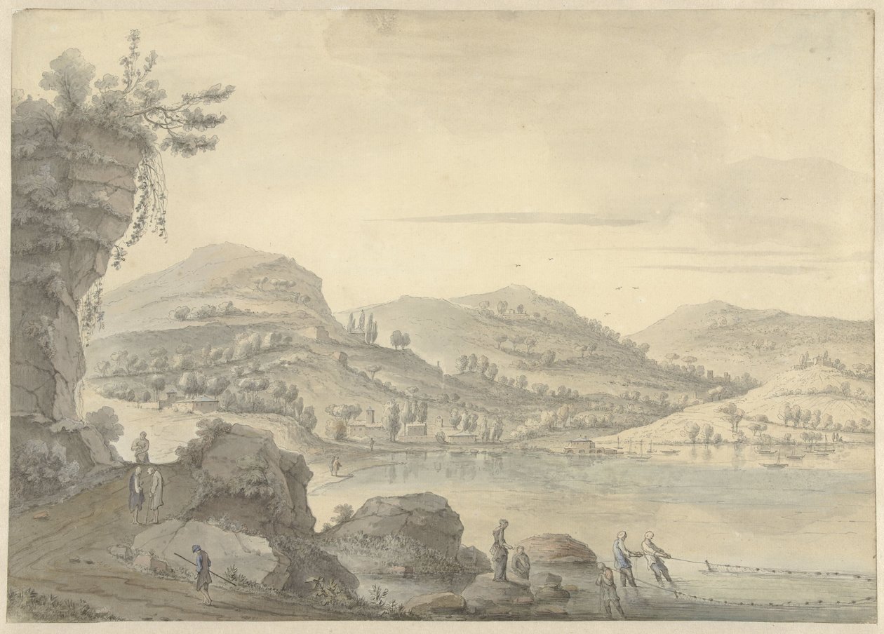 Paisaje fantástico chino de Theodoor Wilkens (possibly)
