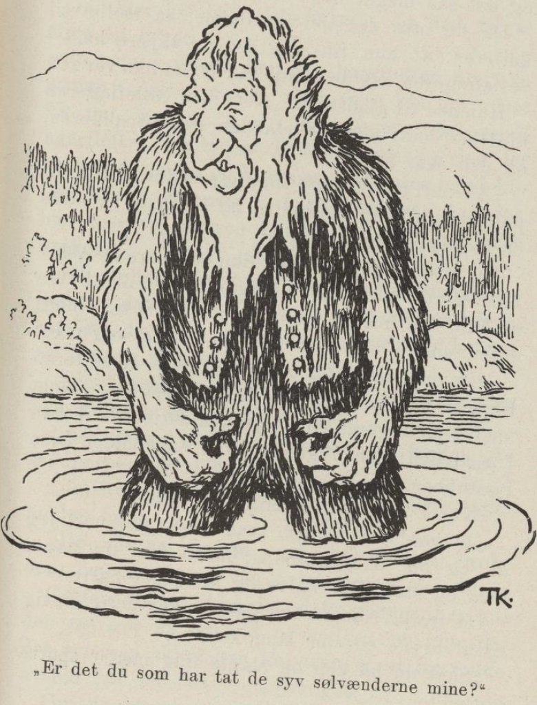Botas y el troll Askeladden som stjal..til trollet de Theodor Kittelsen
