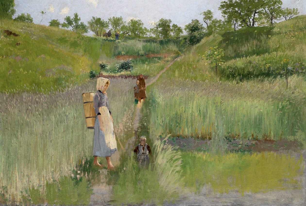 Un día de verano en Samois de Theodor von Hormann
