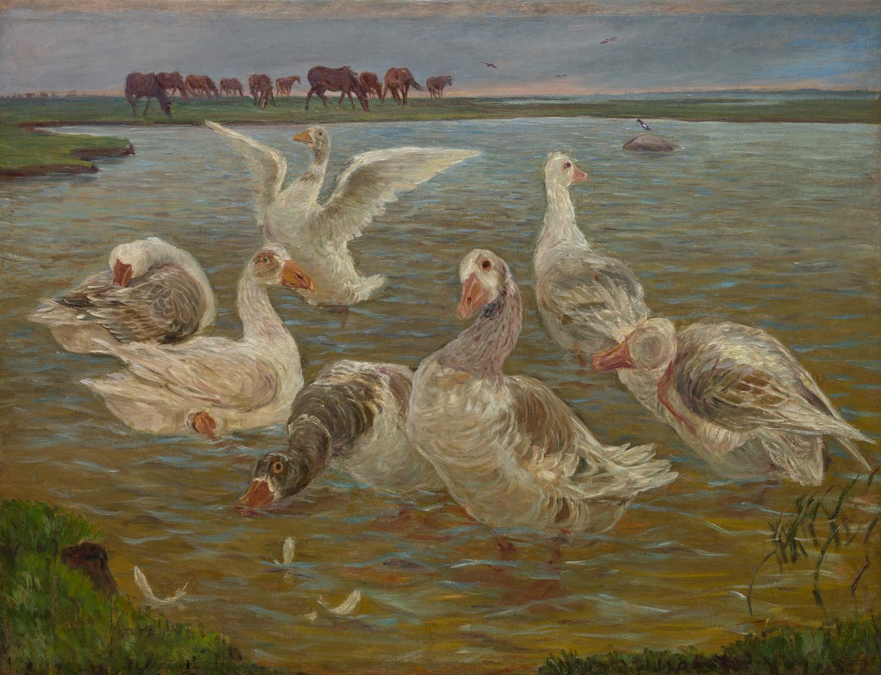 Los gansos de Theodor Esbern Philipsen