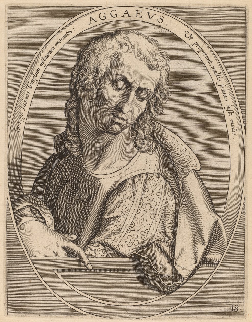 Ageo de Theodor Galle after Jan van der Straet
