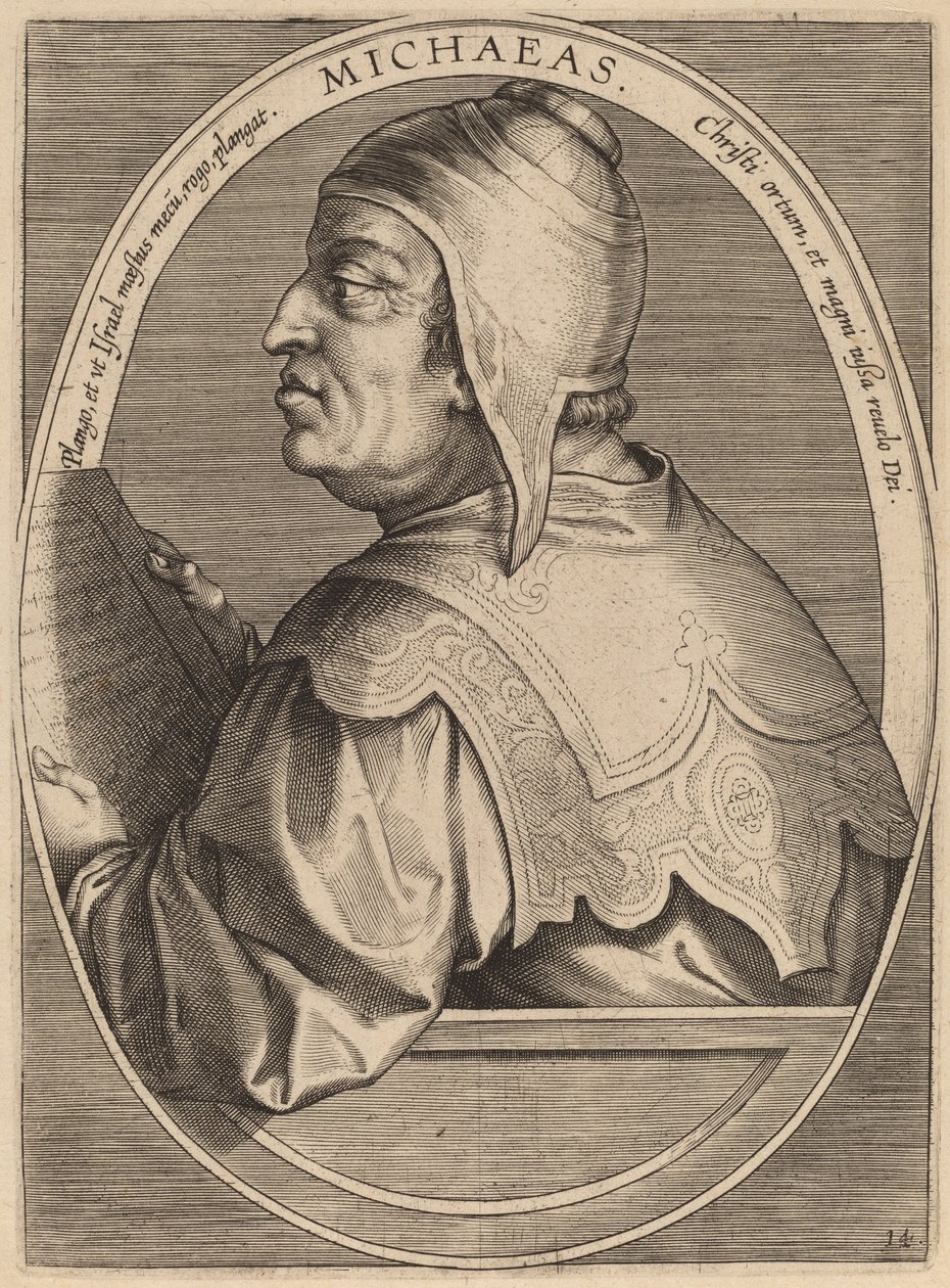 Miqueas de Theodor Galle after Jan van der Straet
