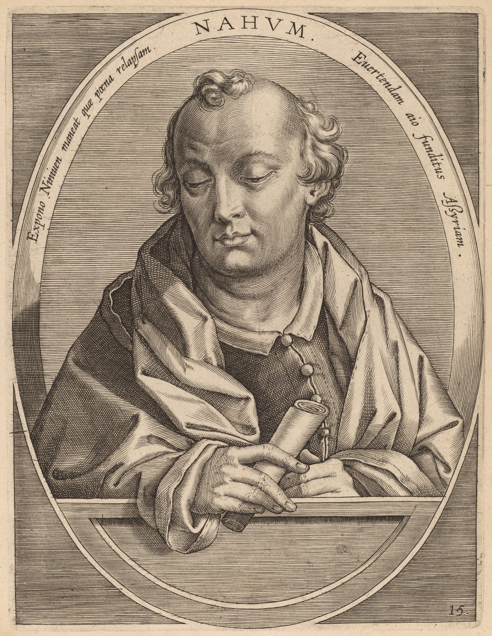 Nahum de Theodor Galle after Jan van der Straet