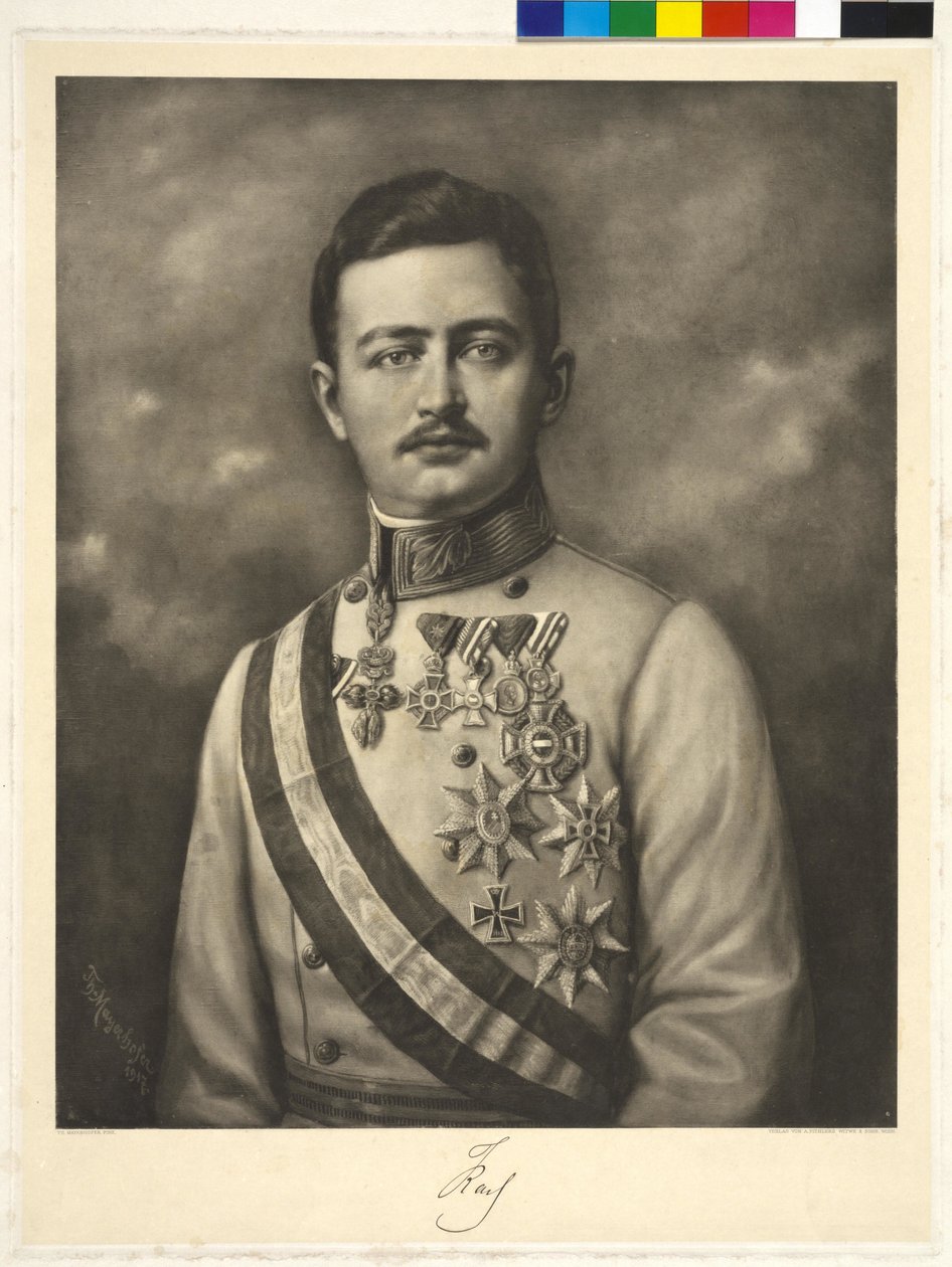 Emperador de Austria Carlos I de Theodor Mayerhofer