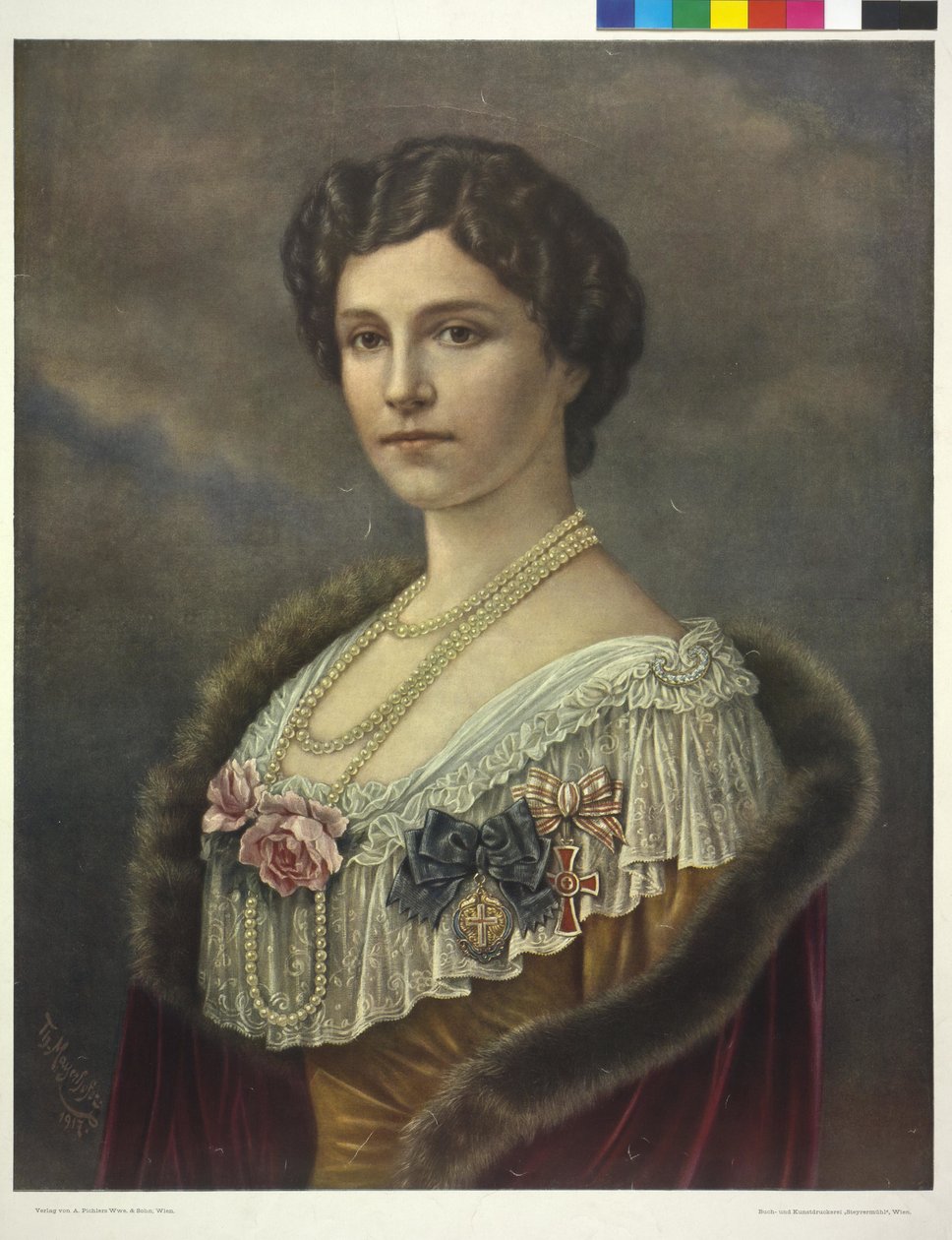 Emperatriz de Austria Zita de Theodor Mayerhofer