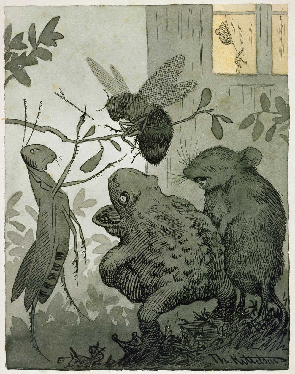 una serenata de Theodor Kittelsen