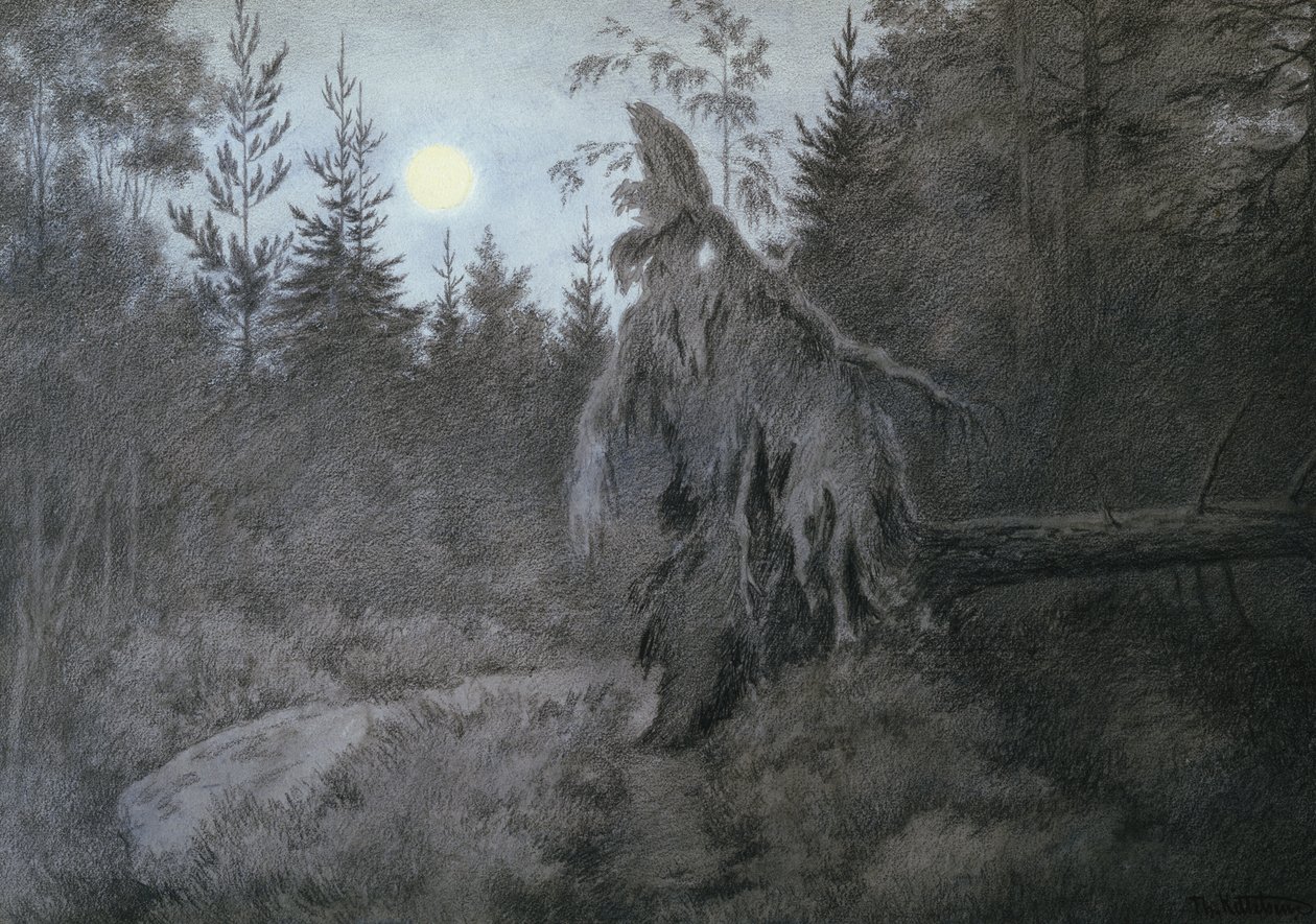 Espeluznante, Repugnante, Susurrante, Bullicioso de Theodor Kittelsen