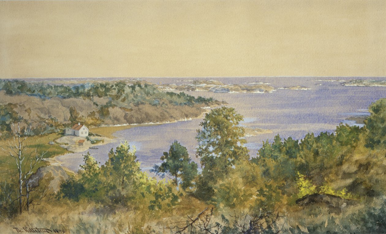 Desde Skåtoy de Theodor Kittelsen