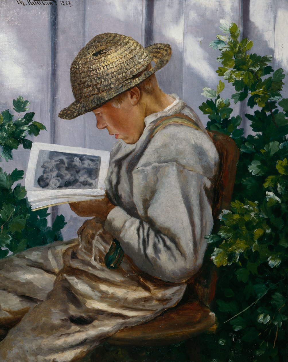 kristian rompecorazones de Theodor Kittelsen