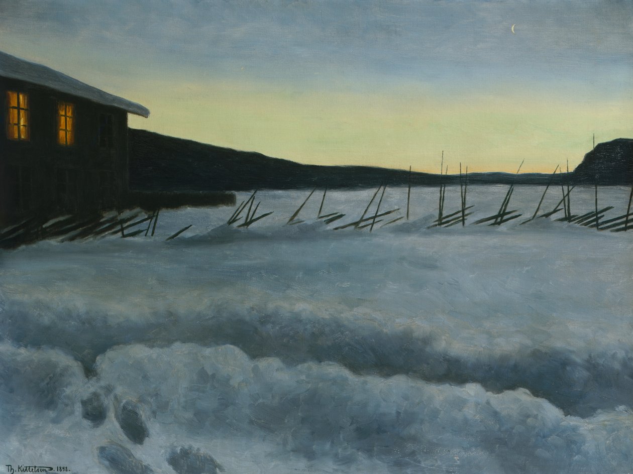 Mi hogar de Theodor Kittelsen