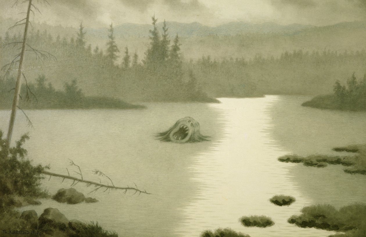 Cámaras Gritos de Theodor Kittelsen