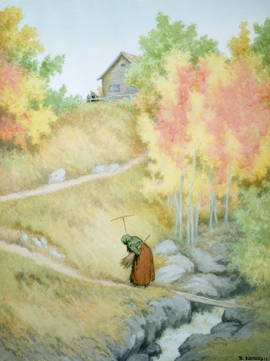 Plaga de Theodor Kittelsen