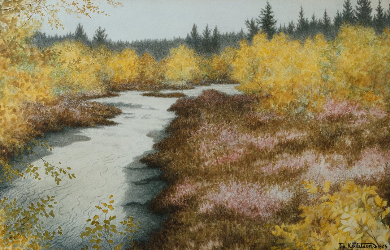 Corriente de Theodor Kittelsen