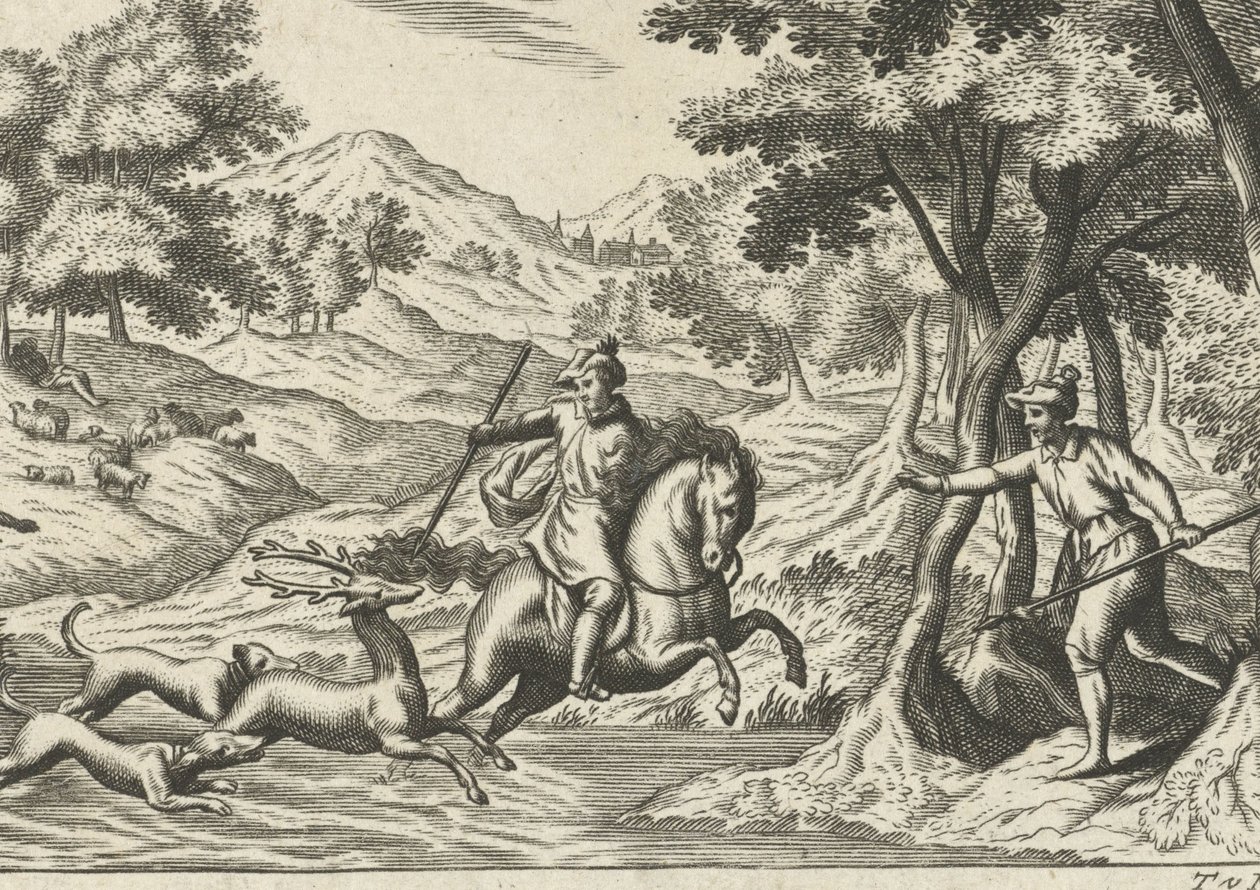 Cacería de venados de Theodor van Merlen (II)
