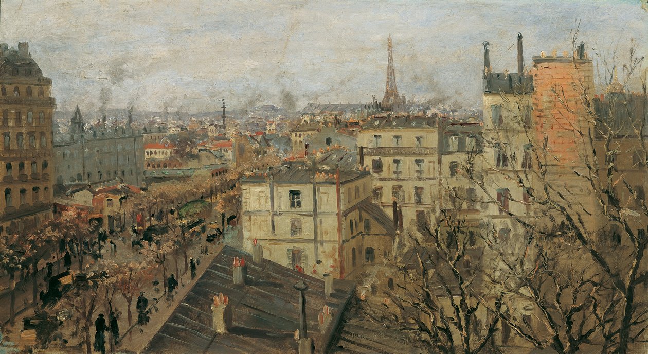 Vista de París de Theodor von Hormann