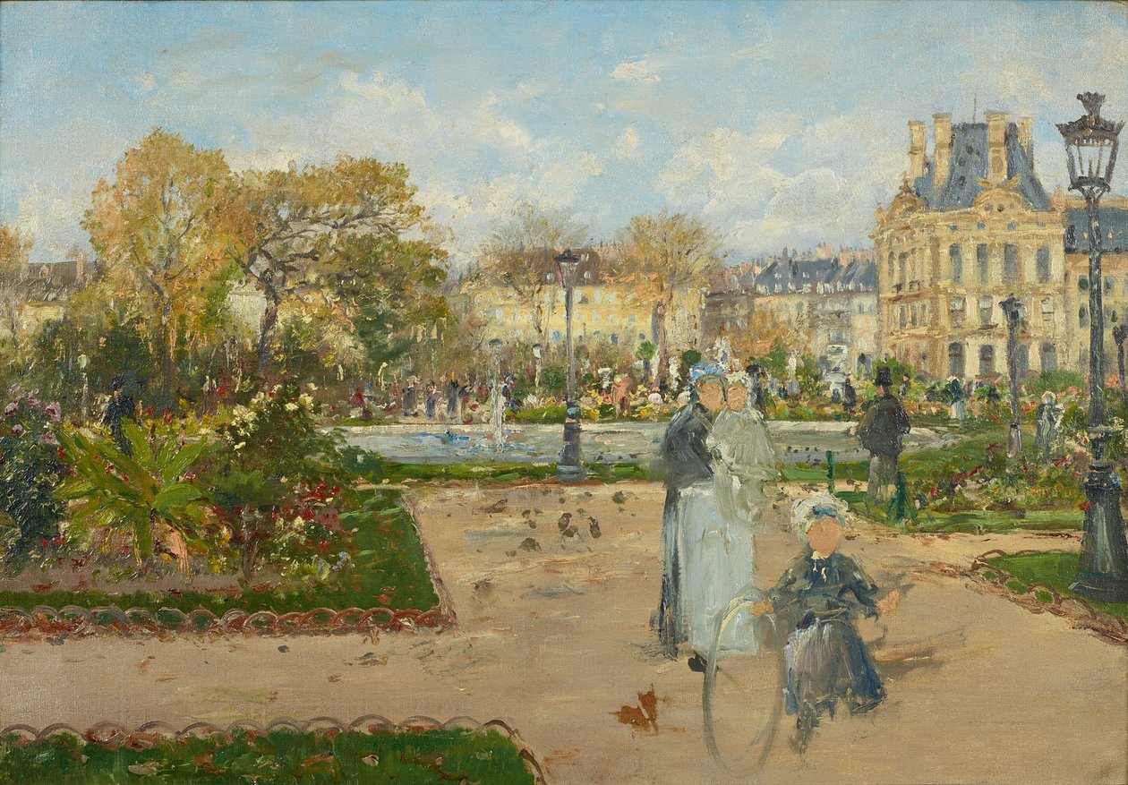 en las tullerias de Theodor von Hormann