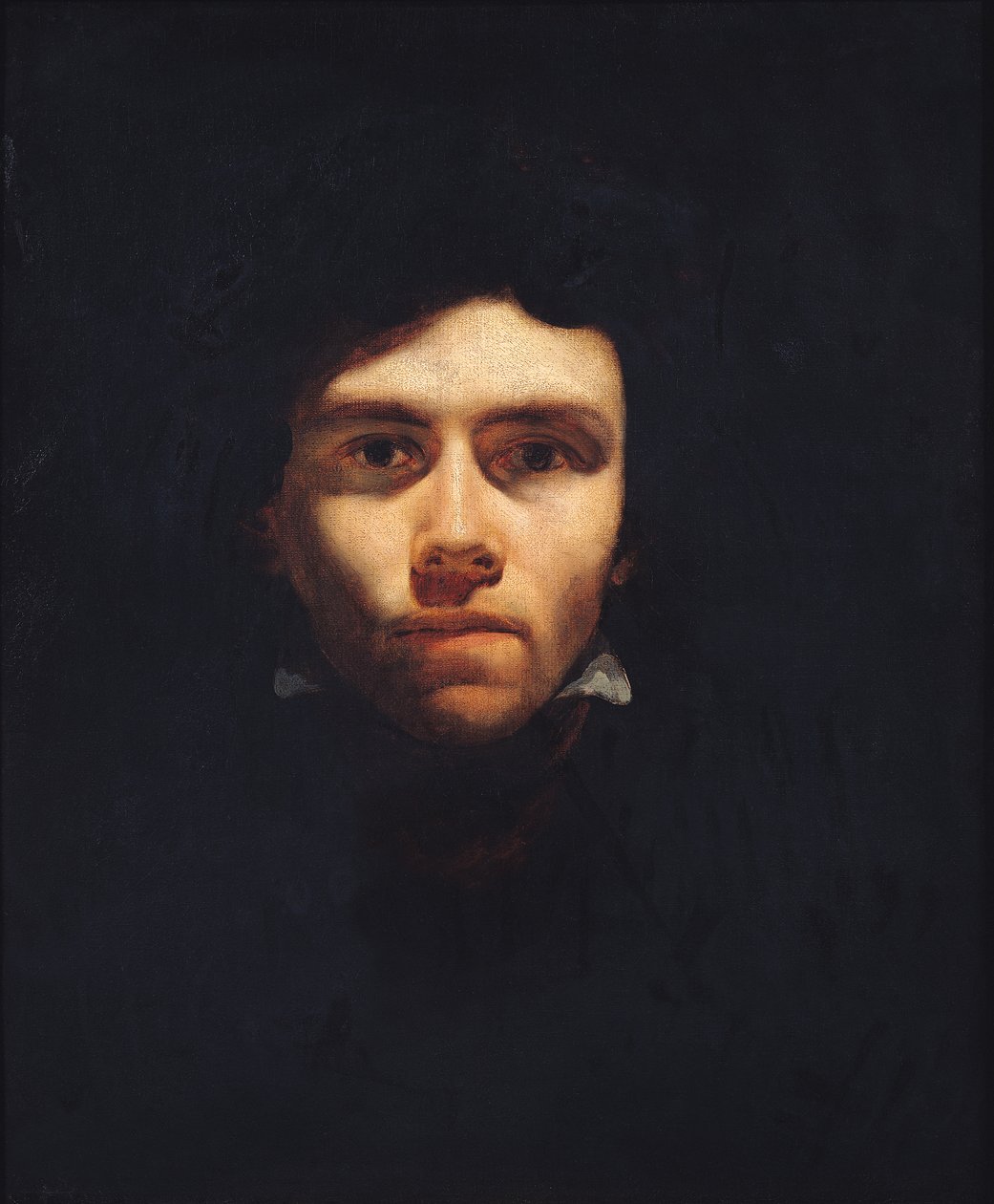 Retrato de Eugene Delacroix c.1818-19 de Theodore Gericault