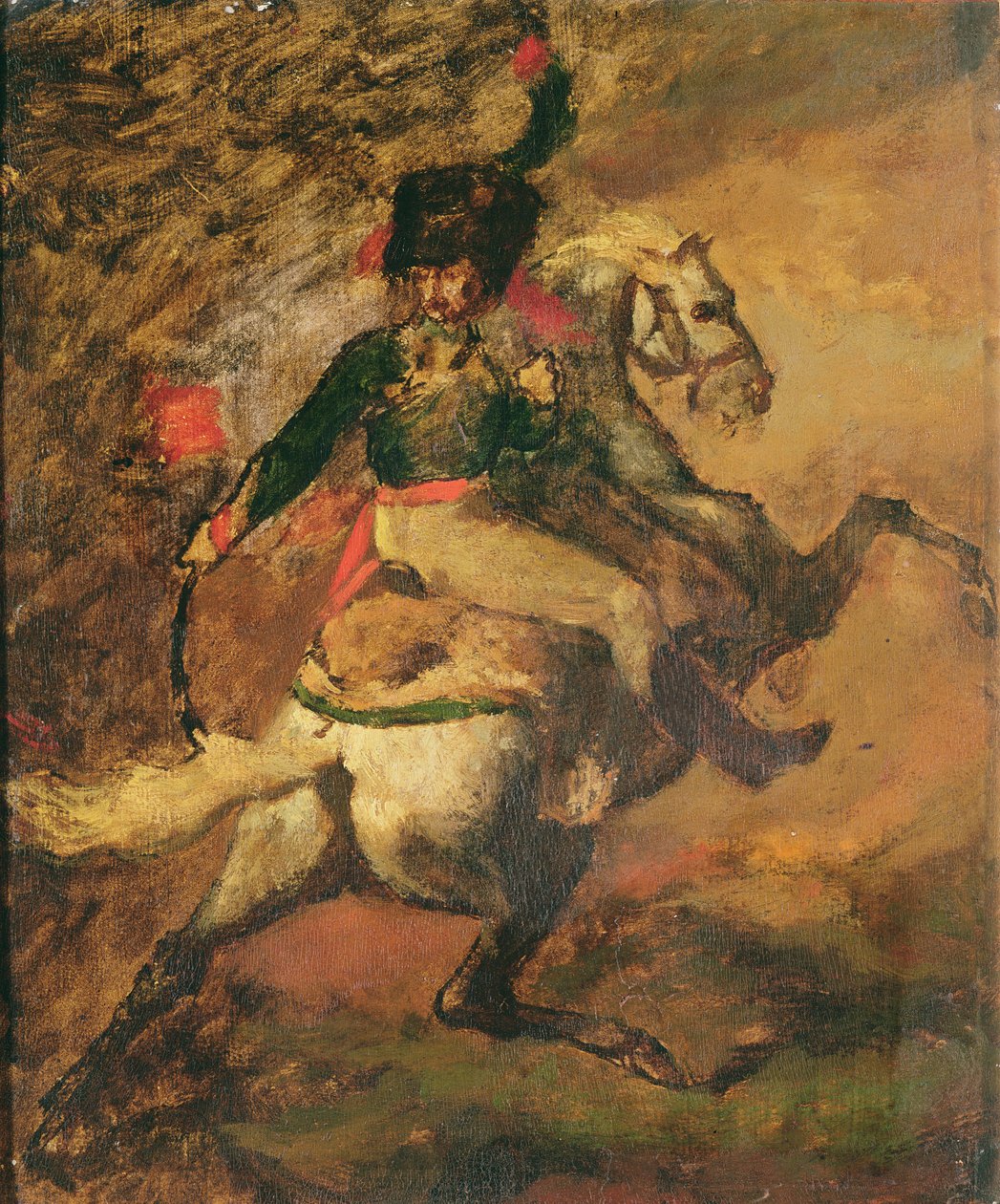 El Cazador Cargante de Theodore Gericault