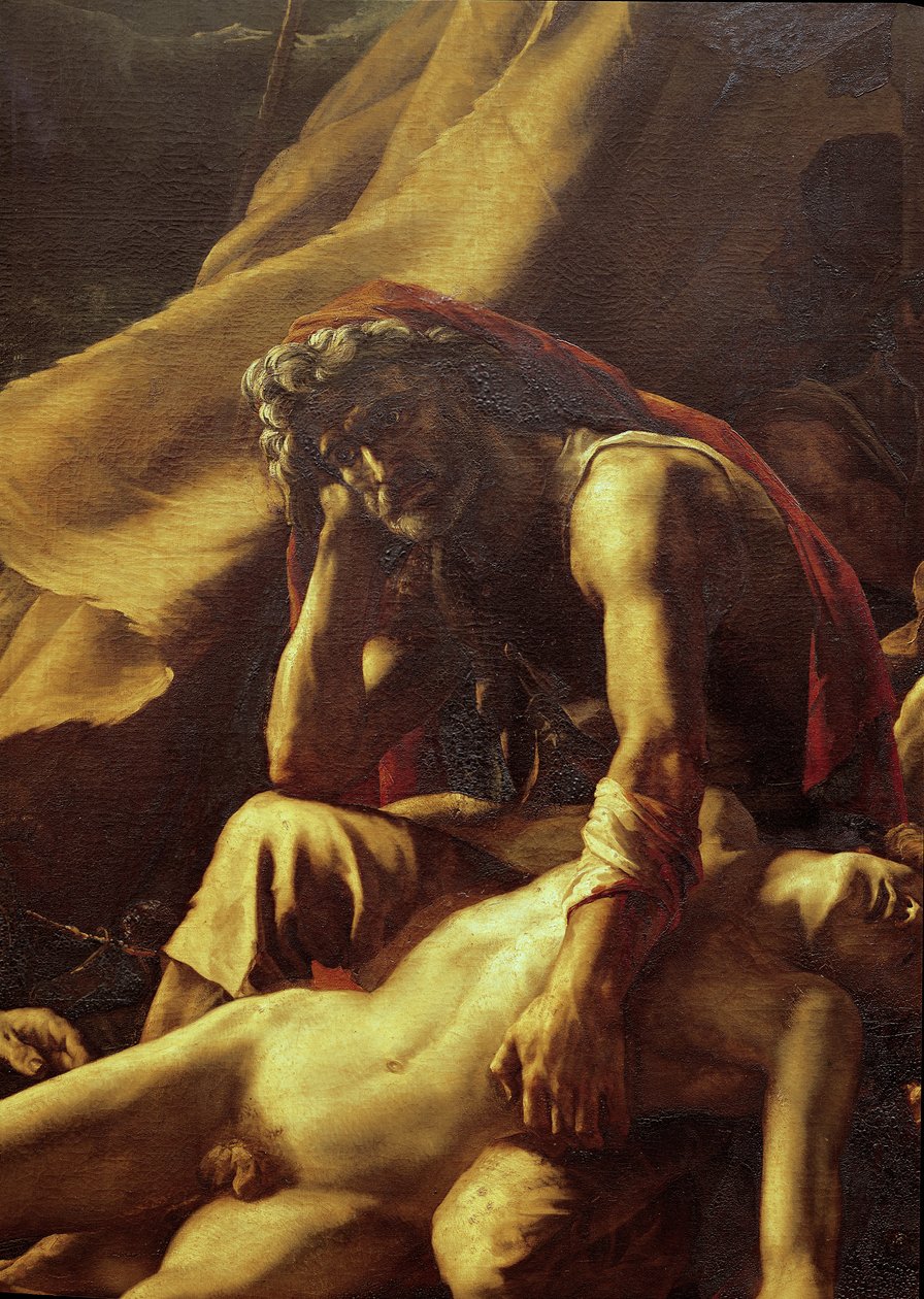 La balsa de la Medusa (detalle) de Theodore Gericault