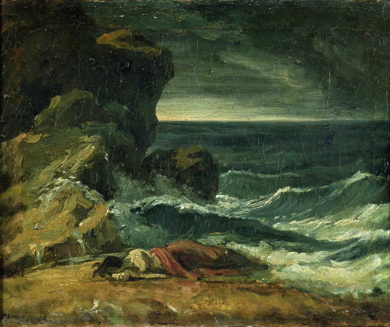 La Tormenta o El Naufragio de Theodore Gericault
