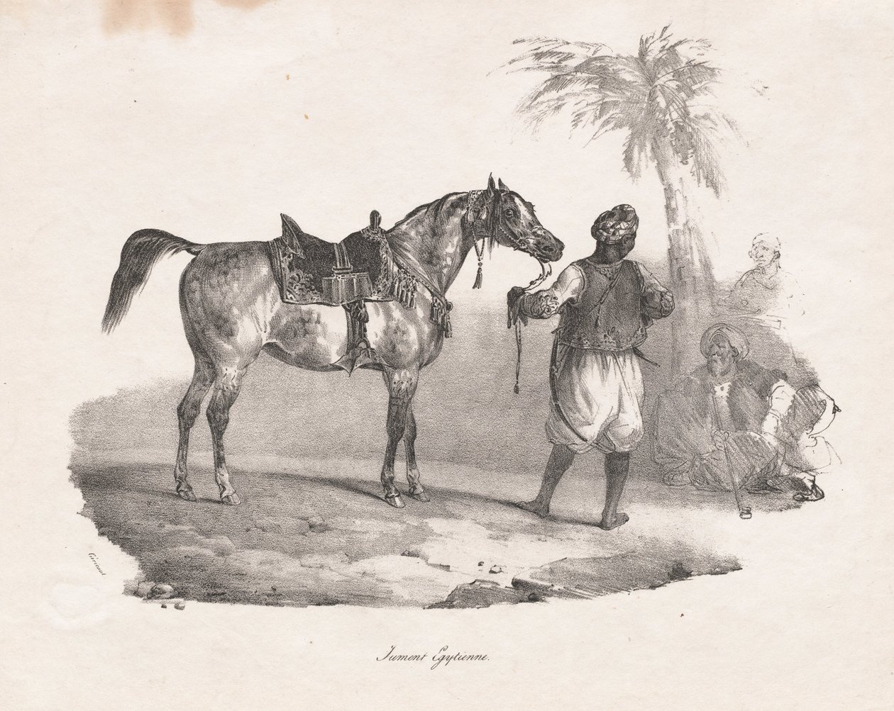 Yegua egipcia de Theodore Gericault