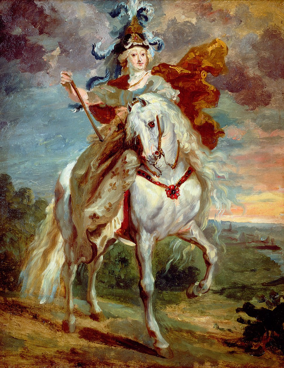 María de Médicis en Pont-de-Cé de Theodore Gericault
