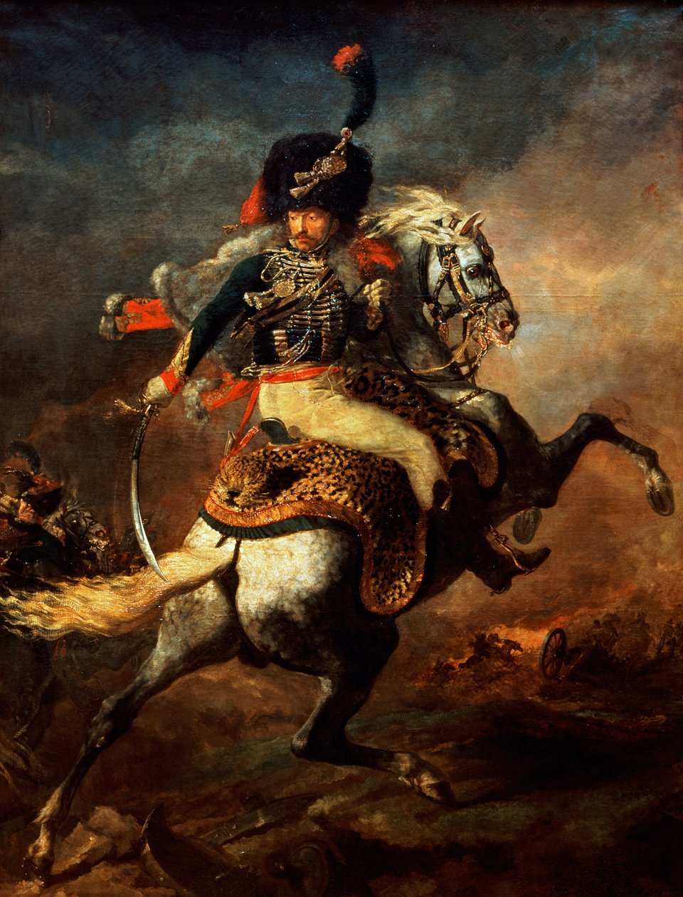 Oficial de los Húsares de Theodore Gericault