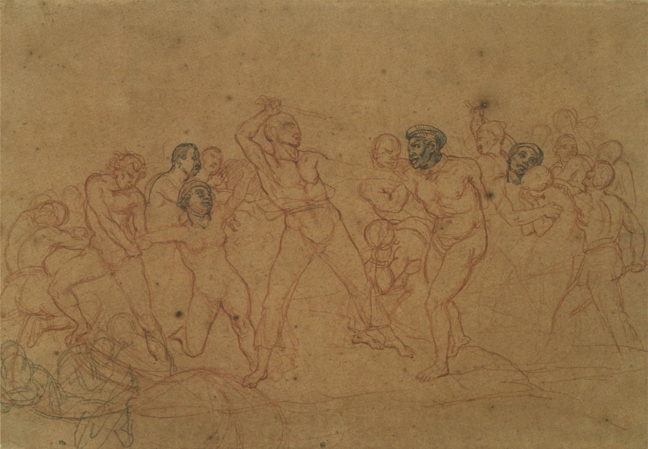 El Comercio de Esclavos Africanos de Theodore Gericault