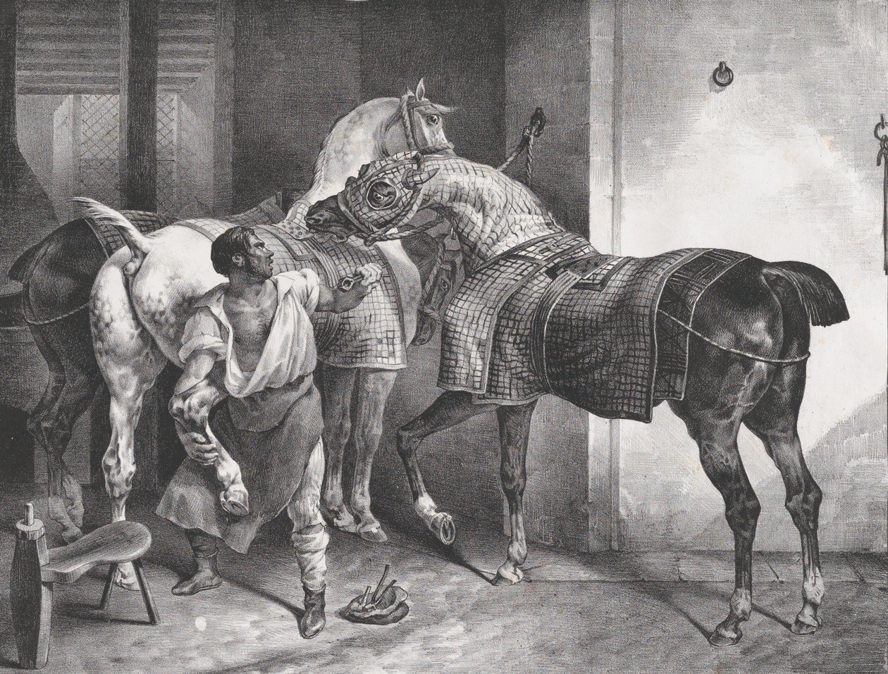 El Herrero Inglés de Theodore Gericault