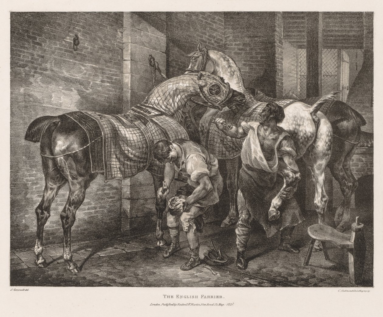 El herrador inglés de Theodore Gericault