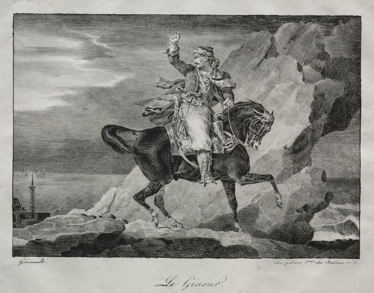 El Giaour de Theodore Gericault