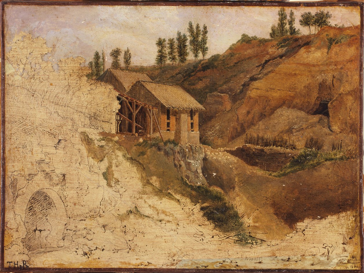 Una cantera de Theodore Rousseau