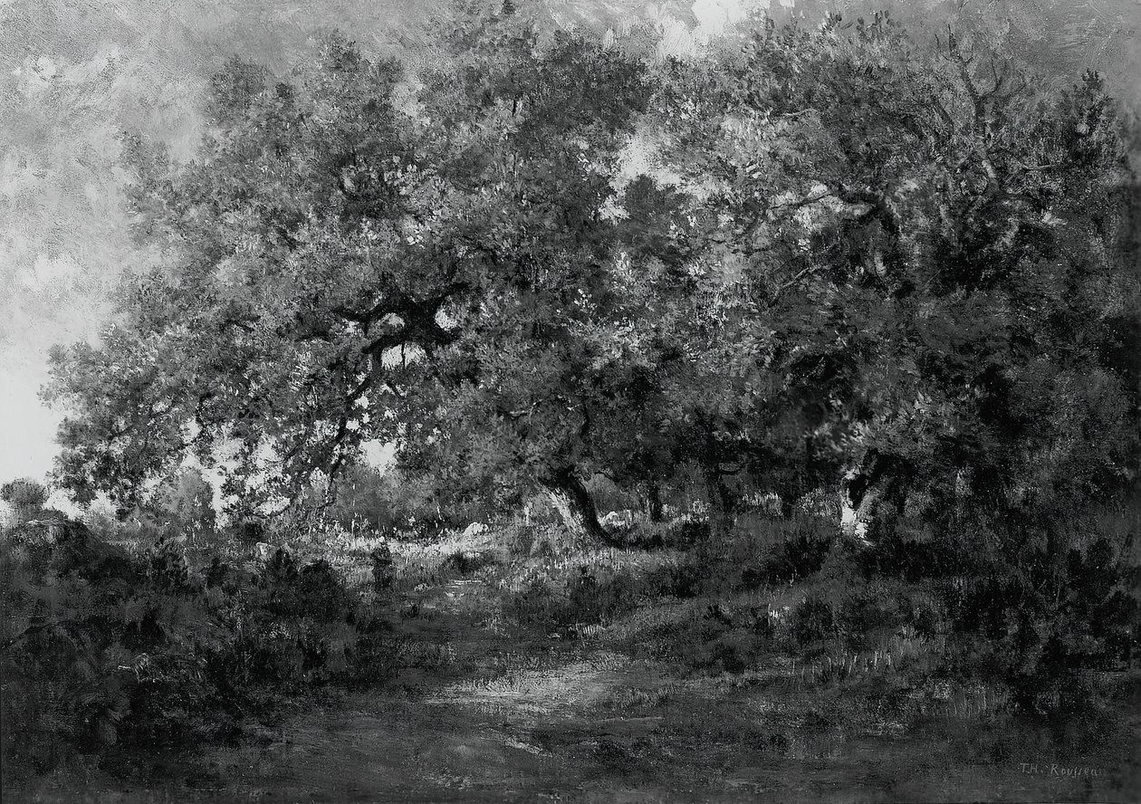 Paisaje, c. 1860 de Theodore Rousseau