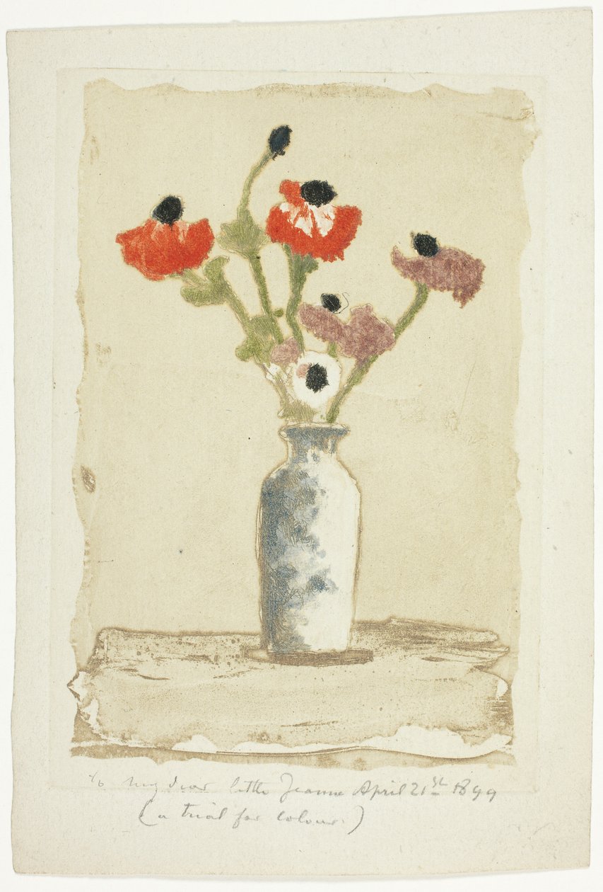 Anémonas de Theodore Roussel