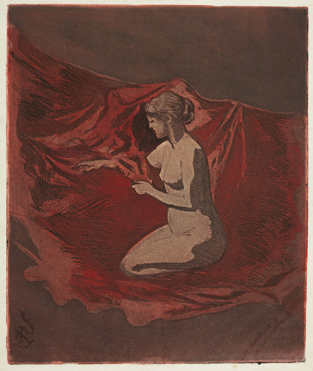 Resplandor de las Brasas de Theodore Roussel
