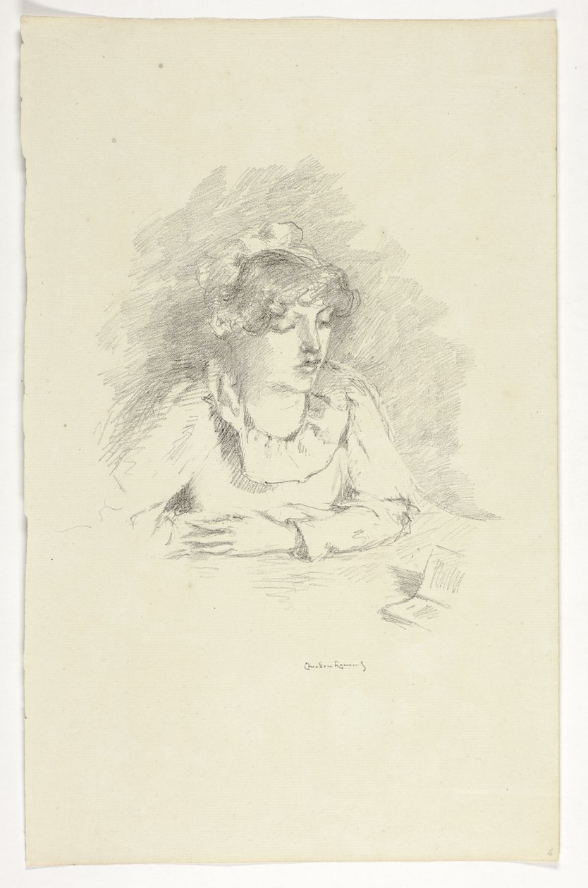La Lectora—La Lectora, Luz de lámpara de Theodore Roussel